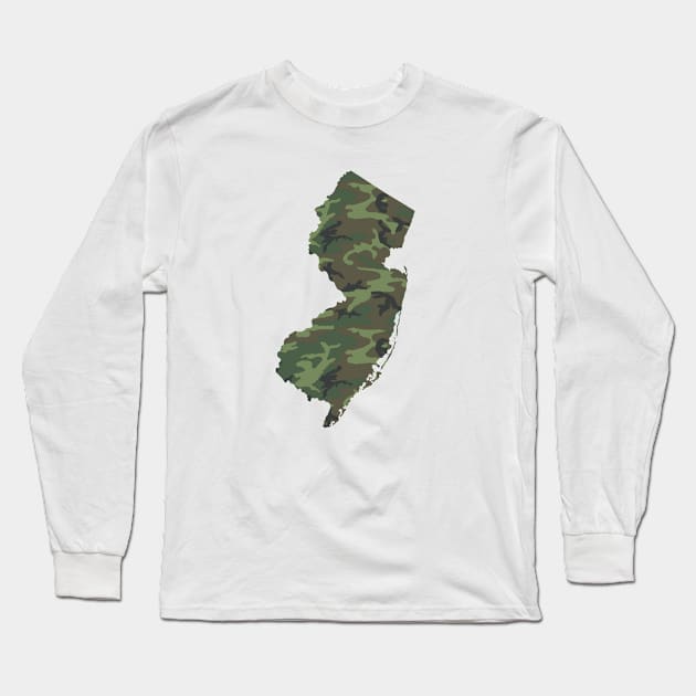 New Jersey Hunter Long Sleeve T-Shirt by GreenGuyTeesStore